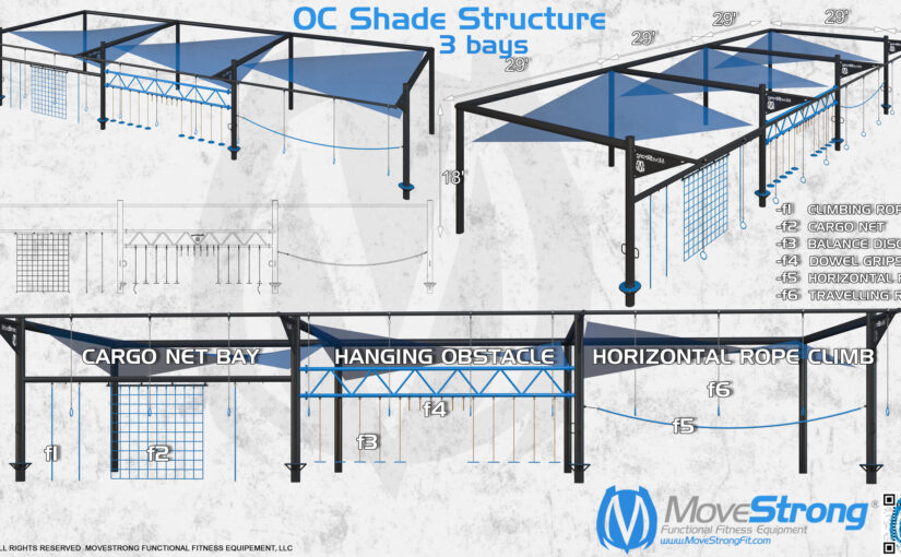 MoveStrong introduces functional fitness shade structures